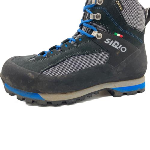 SIRIO (シリオ) ハイカット(ハードソール) トレッキングシューズ PF431 メンズ SIZE 27cm ブラック×ブルー
