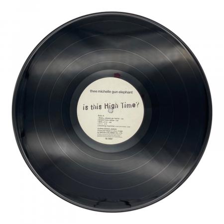 thee michelle gun elephant is this High Time LP レコード COJA-9157