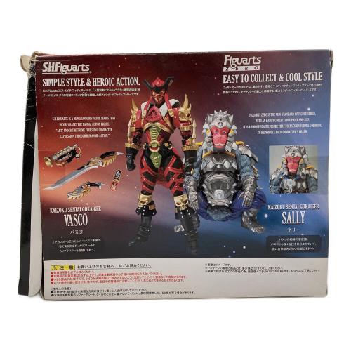 BANDAI (バンダイ) 海賊戦隊ゴーカイジャー バスコ&サリーフィギュア フィギュア 箱痛み S.H.Figuarts