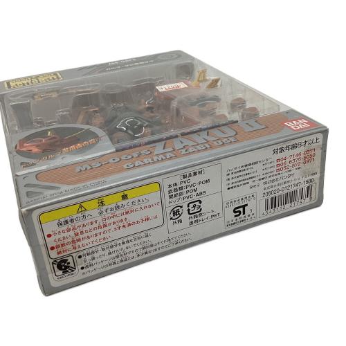 BANDAI (バンダイ) モビルスーツインアクション ガルマ・ザビ専用ザク フィギュア 未開封