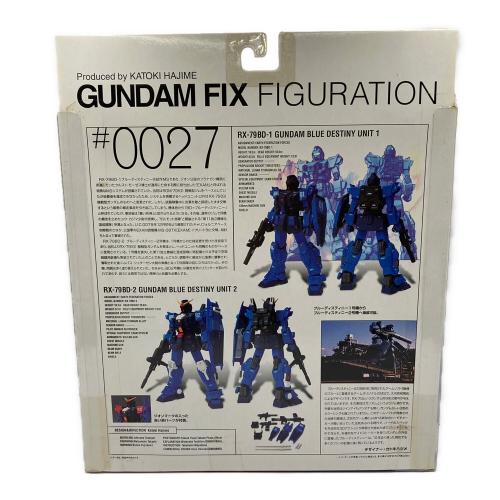 BANDAI (バンダイ) ＃0027 RX-79BD ガンダムブルーディスティニー フィギュア
