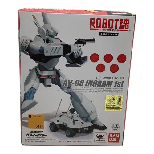 BANDAI (バンダイ) イングラム1号機 ROBOT魂 207 AV-98