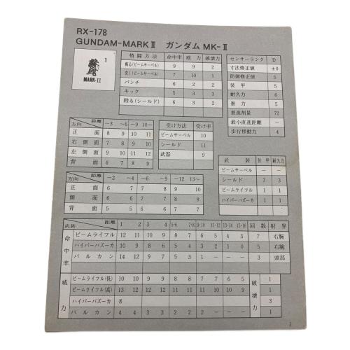ツクダホビー ボードゲーム HG-059 機動戦士ガンダムZZ ダカール ツクダホビーシミュレーションSFシリーズ