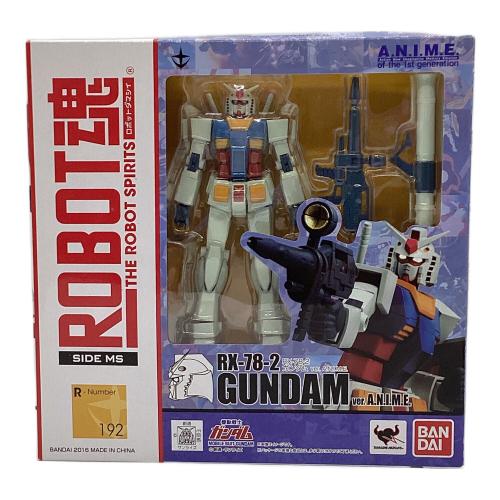 BANDAI (バンダイ) RX-78-2 ガンダム ver.A.N.I.M.E フィギュア 192 ROBOT魂