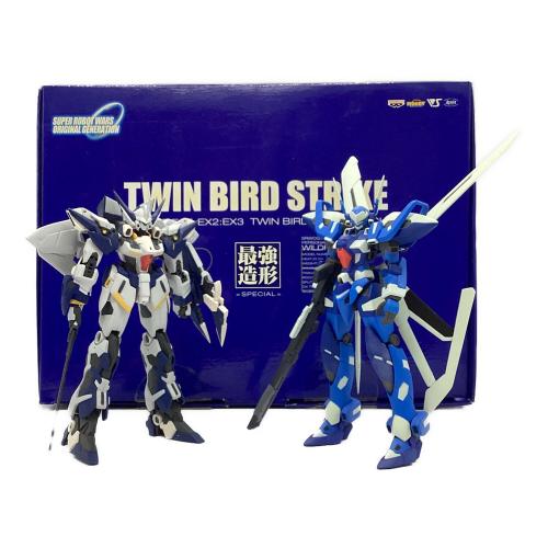 BANPRESTO (バンプレスト) スーパーロボット大戦OG TWIN BIRD STRIKE EX2 ビルトビルガー＆EX3 ビルトファルケンセット