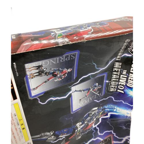 メガハウス TOEI HERO THE LIVE01 超人機メタルダー フィギュア 箱つぶれ有 ACTION WORKS