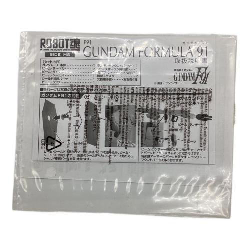 BANDAI (バンダイ) ガンダムF91 フィギュア ROBOT魂