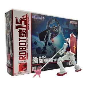 BANDAI (バンダイ) 機動戦士ガンダム ROBOT魂＜SIDE MS＞ RX-78-2 ガンダムver.A.N.I.M.E. 15th ANNIVERSARY