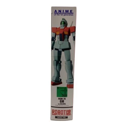 BANDAI (バンダイ) 機動戦士ガンダム ROBOT魂＜SIDE MS＞ ジム ver.A.N.I.M.E.　