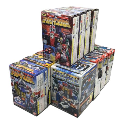 BANDAI (バンダイ) ミニプラ デカレンジャーロボ デカバイクロボ デカベースロボ  デカウイングロボ14個セット