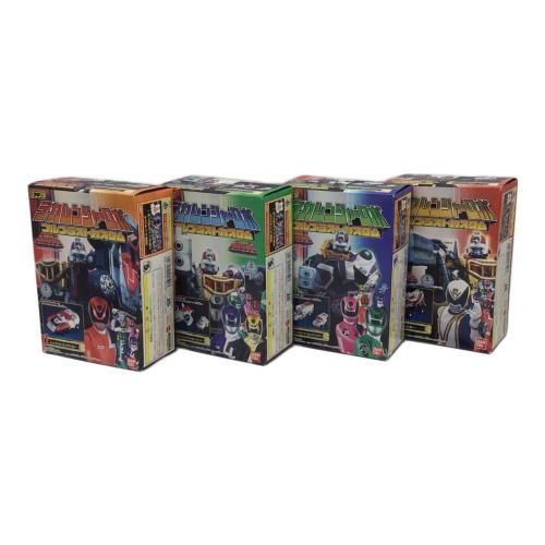 BANDAI (バンダイ) ミニプラ デカレンジャーロボ デカバイクロボ デカベースロボ  デカウイングロボ14個セット