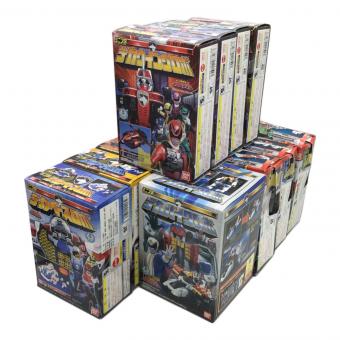 BANDAI (バンダイ) ミニプラ デカレンジャーロボ デカバイクロボ デカベースロボ  デカウイングロボセット