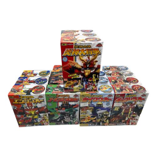 BANDAI (バンダイ) ミニプラ エンジンオー ガンバルオー セイクウオー キョウレツオー 炎神大将軍 17個セット