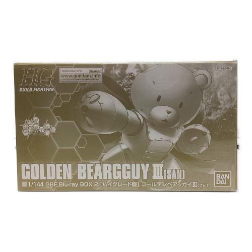BANDAI VISUAL (バンダイビジュアル) ガンダムビルドファイターズ Blu-ray BOX2 ハイグレード版 Blu-ray BOX HG ゴールデンベアッガイⅢ付き 〇