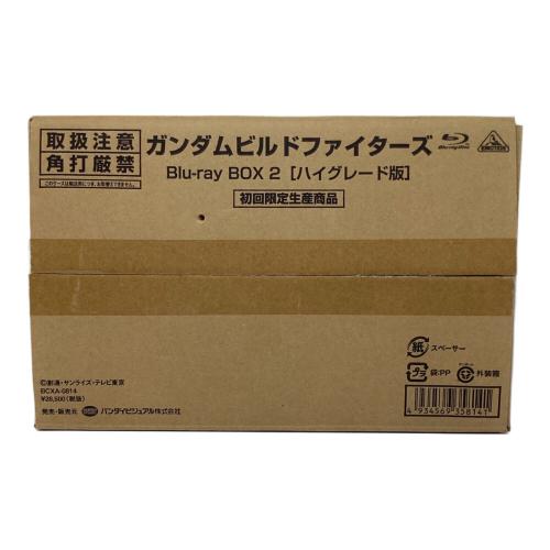 BANDAI VISUAL (バンダイビジュアル) ガンダムビルドファイターズ Blu-ray BOX2 ハイグレード版 Blu-ray BOX HG ゴールデンベアッガイⅢ付き 〇