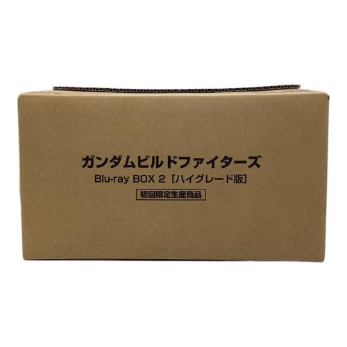 BANDAI VISUAL (バンダイビジュアル) ガンダムビルドファイターズ Blu-ray BOX2 ハイグレード版 Blu-ray BOX HG ゴールデンベアッガイⅢ付き 〇