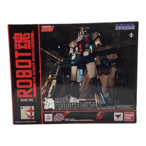 BANDAI (バンダイ) 機動戦士ガンダム ROBOT魂 ＜SIDE MS＞ RX-78-1 プロトタイプガンダム ver. A.N.I.M.E.