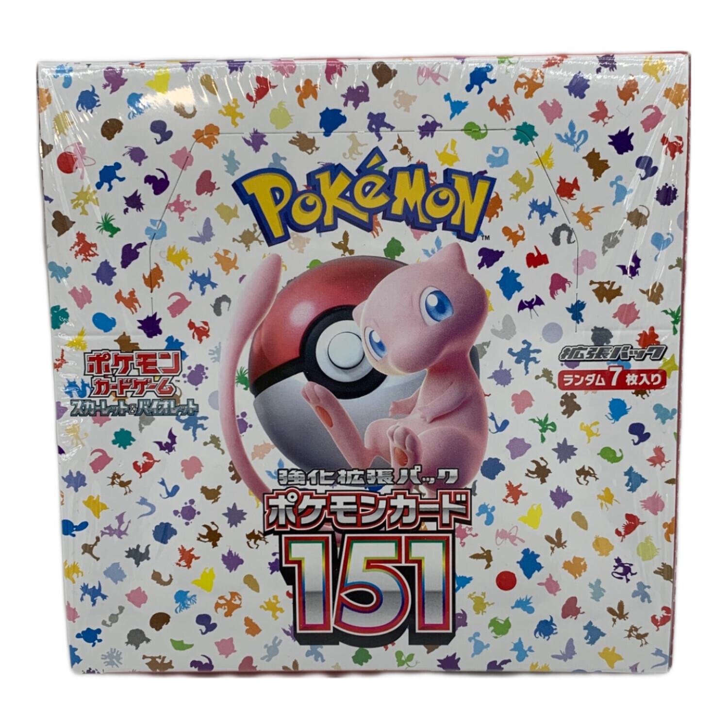 ポケモンカード151強化拡張パック ポケモンカードゲーム ポケモンカード151 強化拡張パック ポケカ151