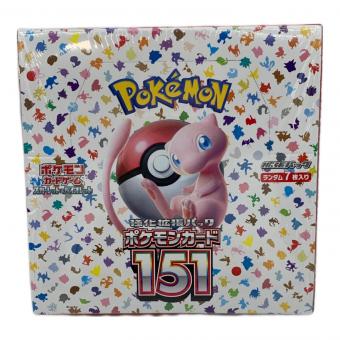 強化拡張パック ポケモンカード151 BOX ポケモンカード
