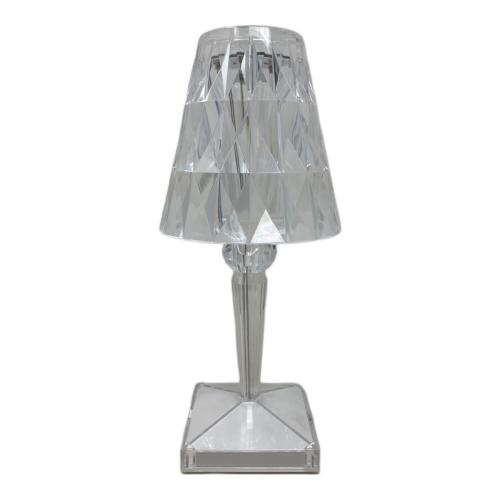 Kartell (カルテル) ポータブルテーブルランプ クリスタルホワイト