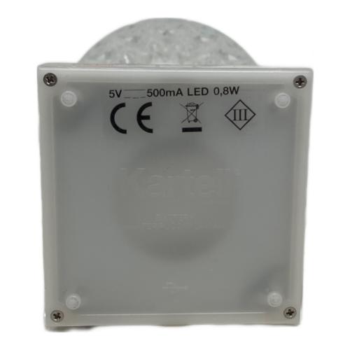 Kartell (カルテル) ポータブルテーブルランプ クリスタルホワイト