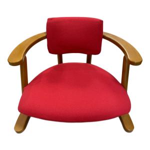 無限工房 (ムゲンコウボウ) かに座椅子 レッド