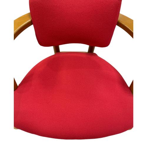 無限工房 (ムゲンコウボウ) かに座椅子 レッド