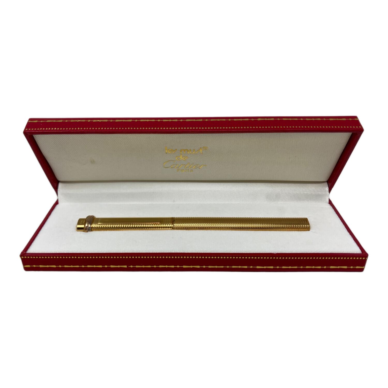 Cartier (カルティエ) マストライン ボールペン ゴールド トリニティ