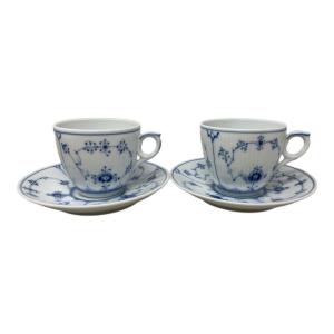 ROYAL COPENHAGEN (ロイヤル・コペンハーゲン) カップ&ソーサー ブルーフルーテッド・プレイン