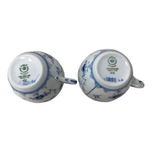 ROYAL COPENHAGEN (ロイヤル・コペンハーゲン) カップ&ソーサー ブルーフルーテッド・プレイン