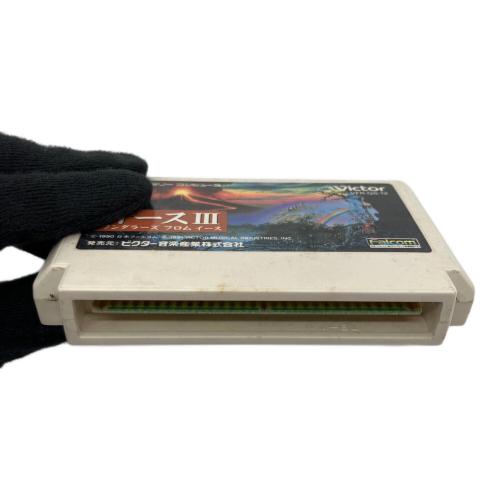 イースⅢワンダラーズフロムイース ファミコン用ソフト 動作未確認 -