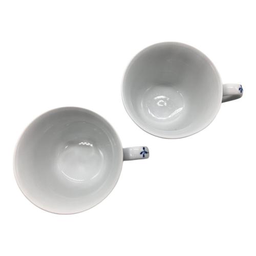 ROYAL COPENHAGEN (ロイヤル・コペンハーゲン) カップ&ソーサー ブルーフルーテッド・プレイン　2Ｐｾｯﾄ