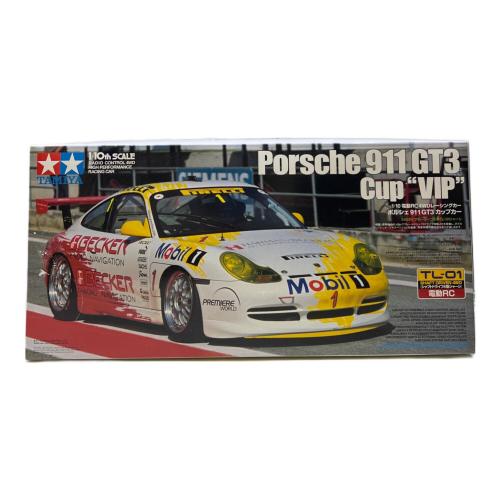 TAMIYA (タミヤ) ポルシェ 911 GT3 カップカー 1/10電動RC 4WDレーシングカー 58283 TL-01シャーシ 540モーター付 ※タイヤ劣化あり