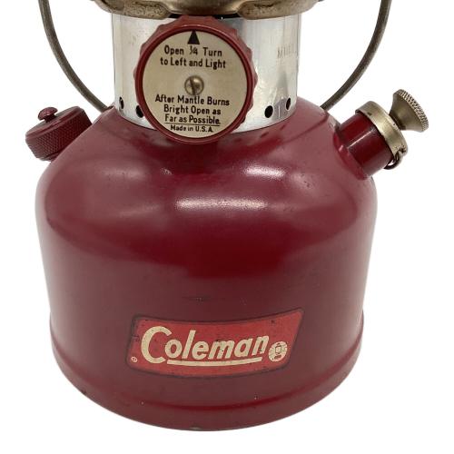 Coleman (コールマン) バーガンディ ガソリンランタン 200A 前期型 レッドボーダー ヴィンテージ