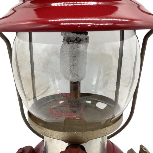 Coleman (コールマン) バーガンディ ガソリンランタン 200A 前期型 レッドボーダー ヴィンテージ