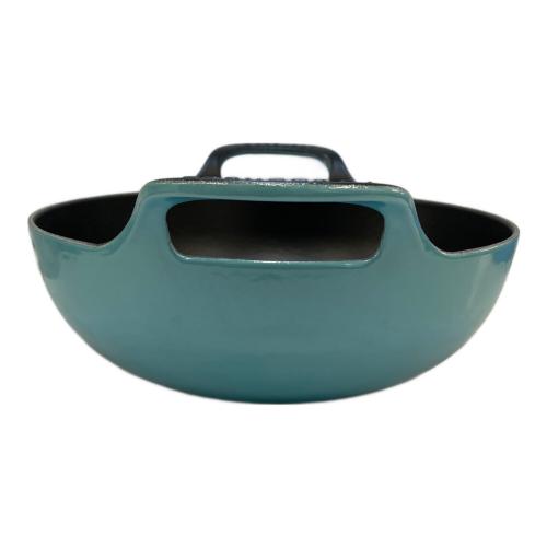 LE CREUSET (ルクルーゼ) 鍋 24cm スカイブルー