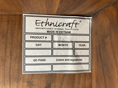 ETHNICRAFT (エス二クラフト) デスク The Conran Shop取扱い