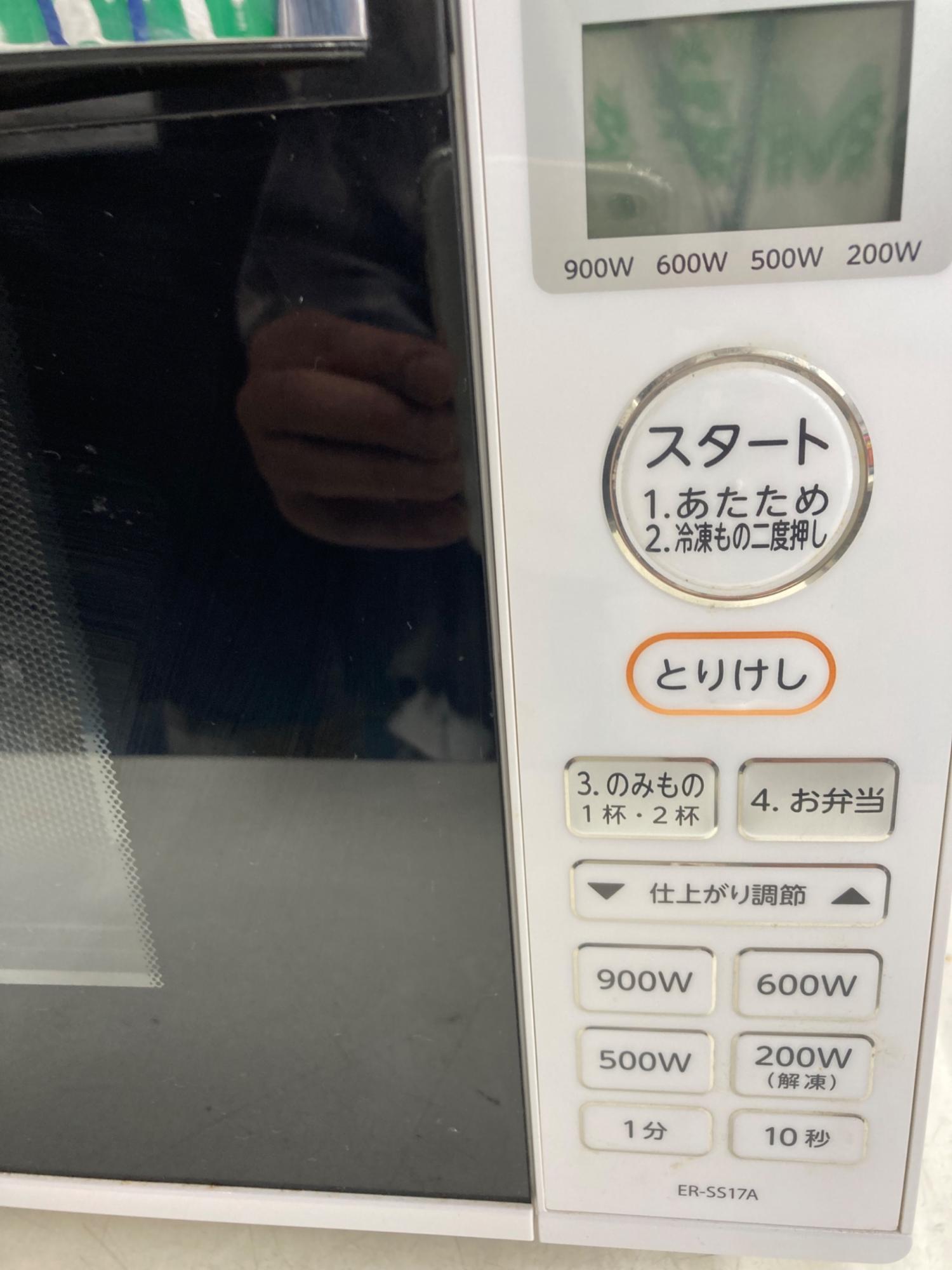 TOSHIBA (トウシバ) 電子レンジ ER-SS17A 2019年製 動作確認済