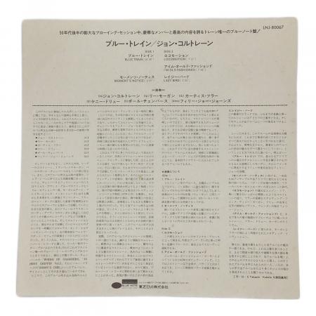 ジョン・コルトレーン ブルー・トレイン レコード LP LNJ-80067