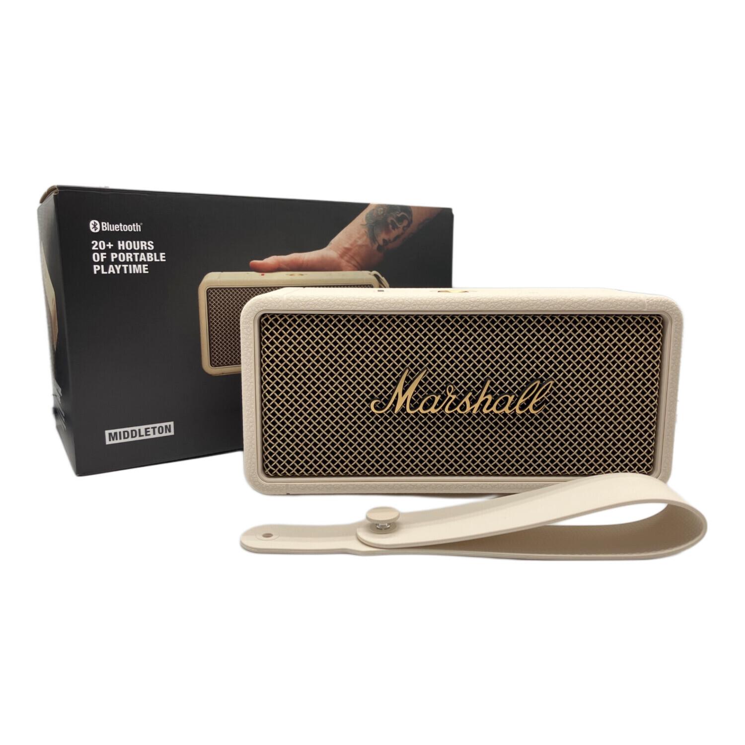 Marshall (マーシャル) ワイヤレススピーカー MIDDLETONⅡ クリーム色