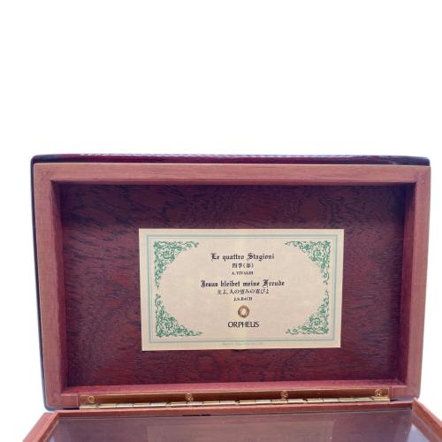 オルフェウス オルゴール 50弁　四季/主よ、人の望みの喜びを