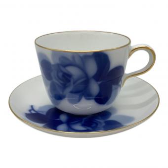 大倉陶園 (オオクラトウエン) カップ&ソーサー ブルーローズ(8211)