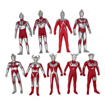 BANDAI (バンダイ) ウルトラ兄弟セット ゾフィ～父 ソフビフィギュア