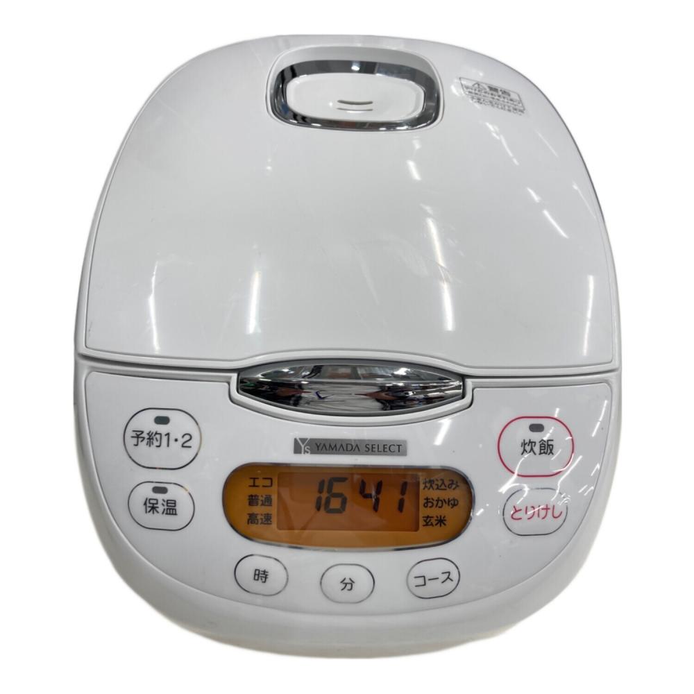 YAMADA 炊飯器 24年式 YAMADA (ヤマダ) マイコン炊飯ジャー YEC-M10G1 2024年製 5.5合(1.0L
