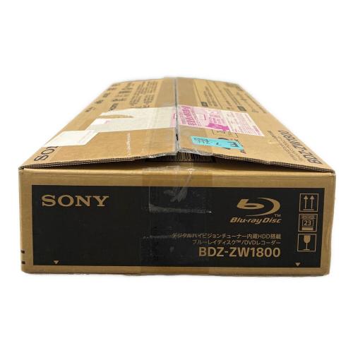 SONY (ソニー) Blu-rayレコーダー BDZ-ZW1800 動作未確認