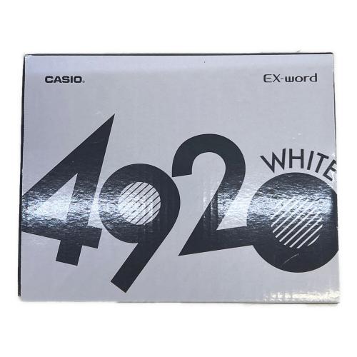 CASIO (カシオ) 電子辞書 XD-SX4920