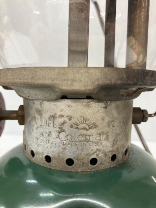 Coleman (コールマン) ガソリンランタン 200Aクリスマス サンシャイングローブ グリーンレター ヴィンテージ