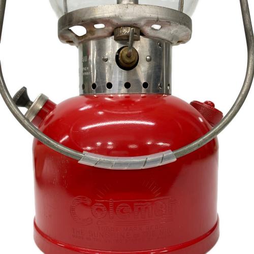 Coleman (コールマン) ガソリンランタン 200A イエローボーダー 純正パイレックスグローブ
