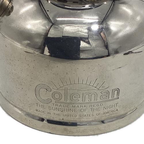 Coleman (コールマン) ガソリンランタン 202プロフェッショナル ブラスタンク サンシャイングローブ 素焼バーナー 前期初年度スチール底 ヴィンテージ