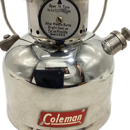 Coleman (コールマン) ガソリンランタン 202プロフェッショナル ブラスタンク サンシャイングローブ 素焼バーナー 前期初年度スチール底 ヴィンテージ